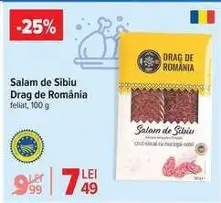 Carrefour Salam de Sibiu Drag de România Ofertă