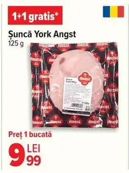 Carrefour Șuncă York Angst Ofertă