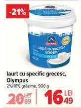 Carrefour Iaurt cu specific grecesc Olympus Ofertă