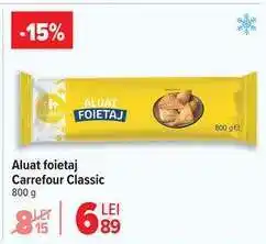 Carrefour Aluat foietaj Carrefour Classic Ofertă