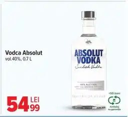 Carrefour Vodcă Absolut Ofertă