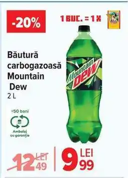 Carrefour Băutură carbogazoasă Mountain Dew 2L Ofertă