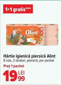 Carrefour Hârtie igienică piersică, Alint Ofertă