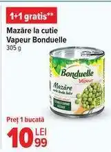 Carrefour Mazăre la cutie Vapeur Bonduelle Ofertă