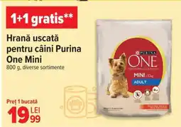 Carrefour Hrană uscată pentru câini Purina One Mini Ofertă