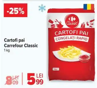 Carrefour Cartofi pai Carrefour Classic Ofertă