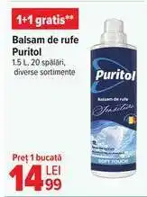 Carrefour Balsam de rufe, Puritol Ofertă