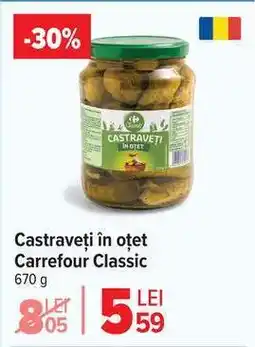 Carrefour Castraveți în oțet Carrefour Classic Ofertă