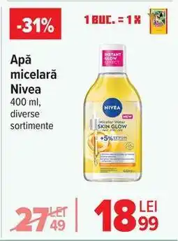 Carrefour Apă micelară Nivea Ofertă