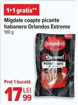 Carrefour Migdale coapte picante Habanero Orlandos Extreme Ofertă