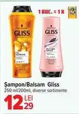 Carrefour Șampon/Balsam Gliss Ofertă