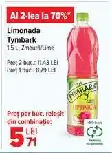 Carrefour Limonadă Tymbark Ofertă