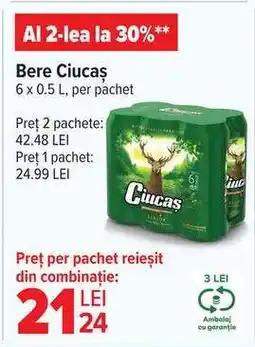 Carrefour Bere Ciucaș Ofertă