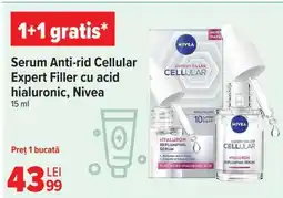 Carrefour Serum anti-rid Cellular Expert Filler cu acid hialuronic, Nivea Ofertă