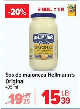 Carrefour Sos de maioneză Hellmann’s Original Ofertă