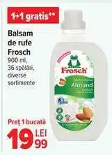 Carrefour Balsam de rufe Frosch Ofertă