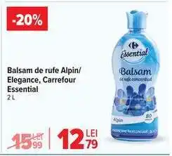 Carrefour Balsam de rufe Alpin/Elegance, Carrefour Essential Ofertă