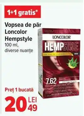 Carrefour Vopsea de păr Loncolor Hempstyle Ofertă
