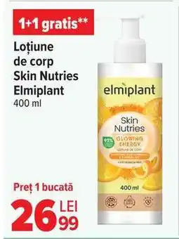 Carrefour Loțiune de corp Skin Nutries Elmiplant Ofertă