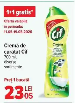 Carrefour Cremă de curățat Cif Ofertă