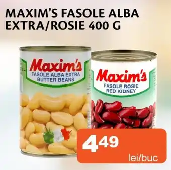 Unicarm Maxim's fasole alba extra/rosie Ofertă