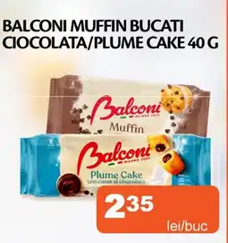 Unicarm Balconi muffin bucati ciocolata/plume cake Ofertă