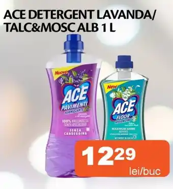 Unicarm Ace detergent lavanda/ talc&mosc alb Ofertă
