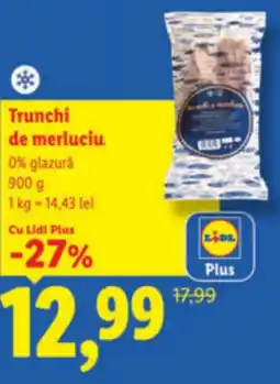 Lidl Trunchi de merluciu Ofertă