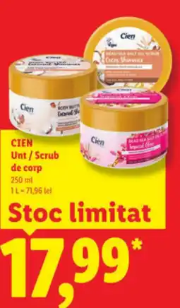 Lidl CIEN Unt/Scrub de corp Ofertă