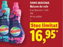Lidl SANO MAXIMA Balsam de rufe Ofertă