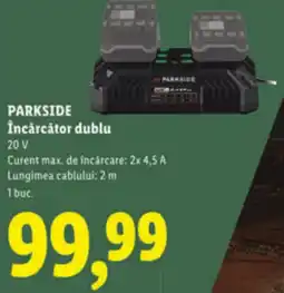 Lidl PARKSIDE Încărcător dublu Ofertă