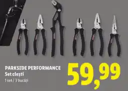Lidl PARKSIDE PERFORMANCE Set cleşti Ofertă