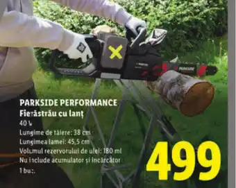 PARKSIDE PERFORMANCE Fierăstrău cu lanţ