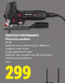 Lidl PARKSIDE PERFORMANCE Fierastrau pendular Ofertă