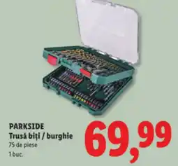 Lidl PARKSIDE Trusă biti / burghie Ofertă