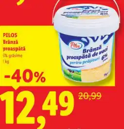 Lidl PILOS Brânză proaspătă Ofertă