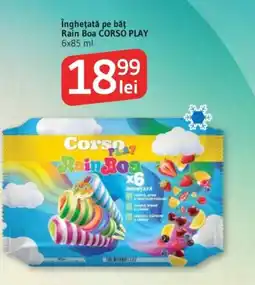 Supeco Îngheţată pe băţ Rain Boa CORSO PLAY Ofertă