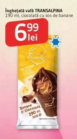 Supeco Îngheţată vafǎ TRANSALPINA Ofertă