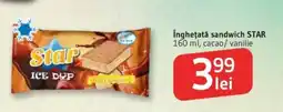 Supeco Îngheţată sandwich STAR Ofertă