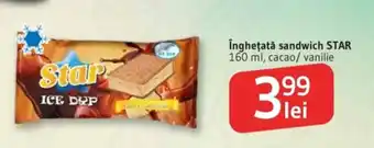 Îngheţată sandwich STAR