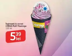 Supeco Îngheţată la cornet CORSO PLAY Flamingo Ofertă