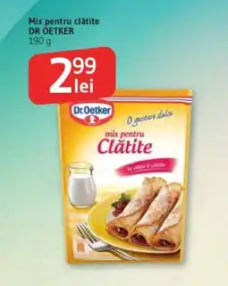 Supeco Mix pentru clătite DR OETKER Ofertă