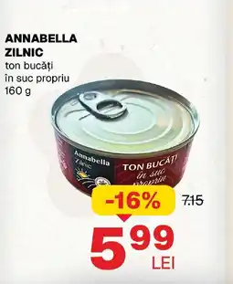 Annabella ANNABELLA ZILNIC ton bucăți în suc propriu Ofertă