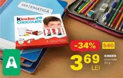 Annabella KINDER chocolate Ofertă