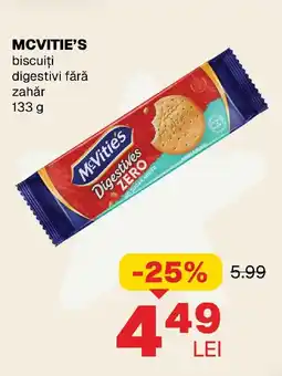 Annabella MCVITIE'S biscuiți digestivi fără zahăr Ofertă