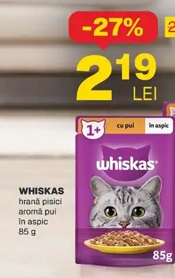 Annabella WHISKAS hrană pisici aromă pui în aspic Ofertă