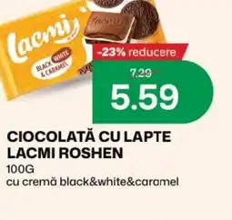 Diana Supermarket Ciocolată cu lapte lacmi roshen Ofertă