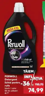 Kaufland PERWOLL Detergent lichid pentru rufe Ofertă