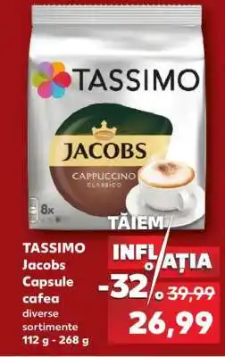 Kaufland TASSIMO Jacobs Capsule cafea Ofertă
