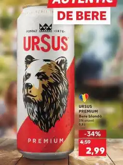 Kaufland URSUS PREMIUM Ofertă